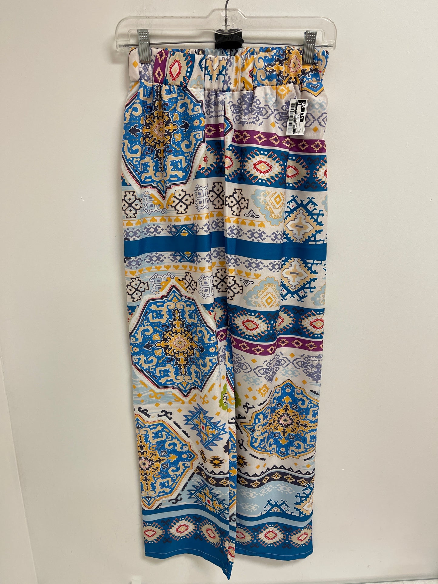 Pants Wide Leg By Clothes Mentor In Multi-colored, Size: 12