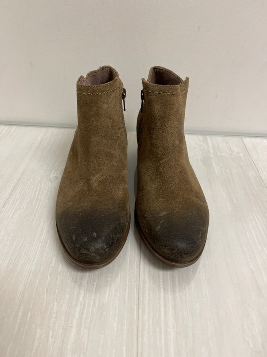 Boots Ankle Heels By Rockport In Brown, Size: 6.5