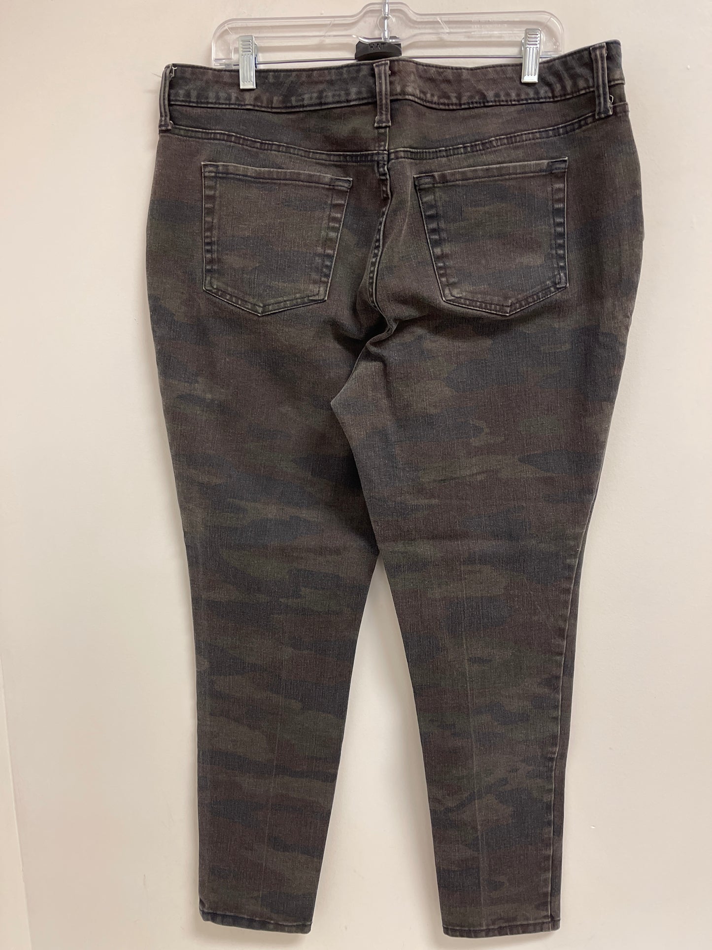 Jeans Skinny By Time And Tru In Black, Size: 16