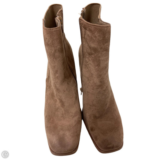 Boots Ankle Heels By Pierre Dumas In Tan, Size: 9
