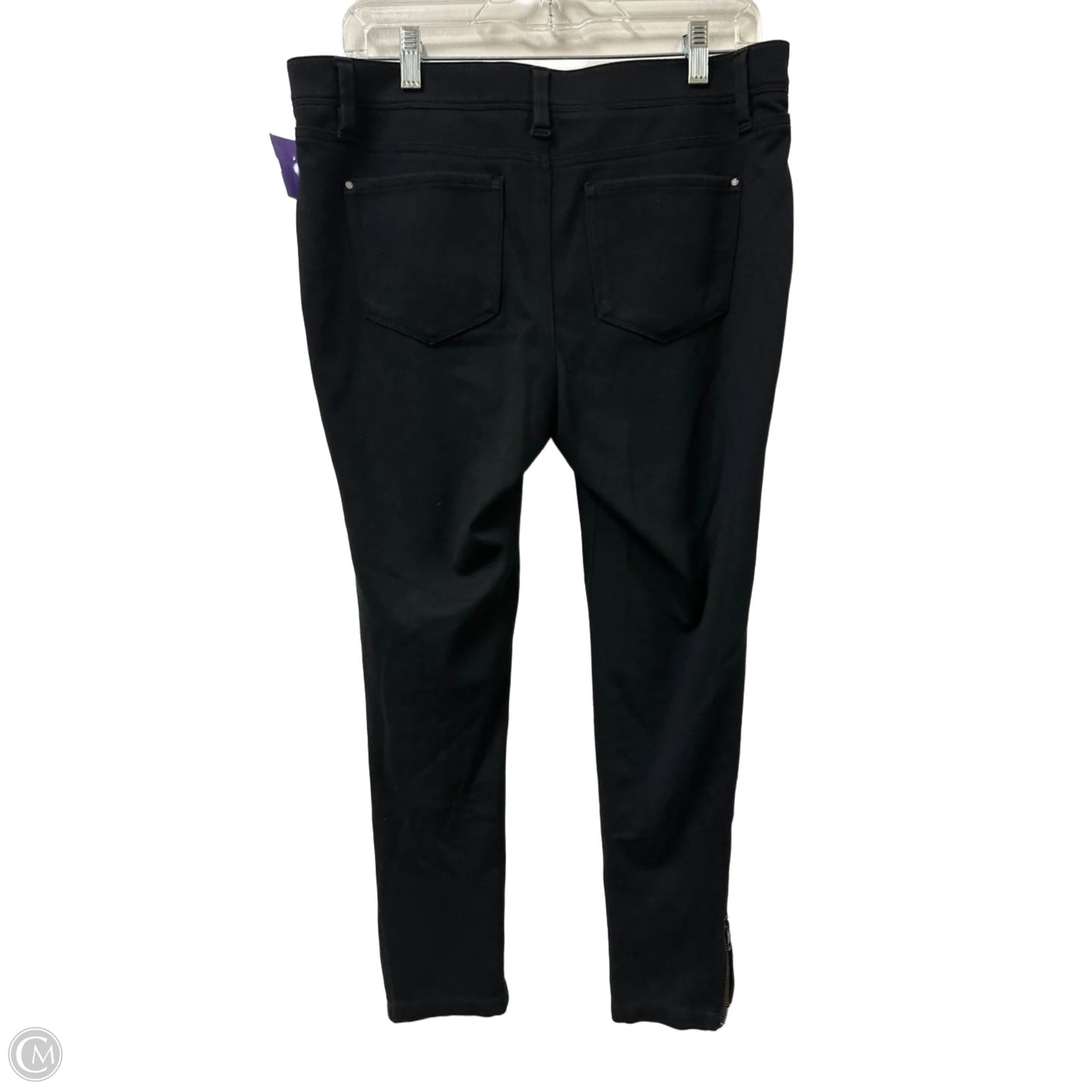 Pants Cropped By Dkny In Black, Size: 10