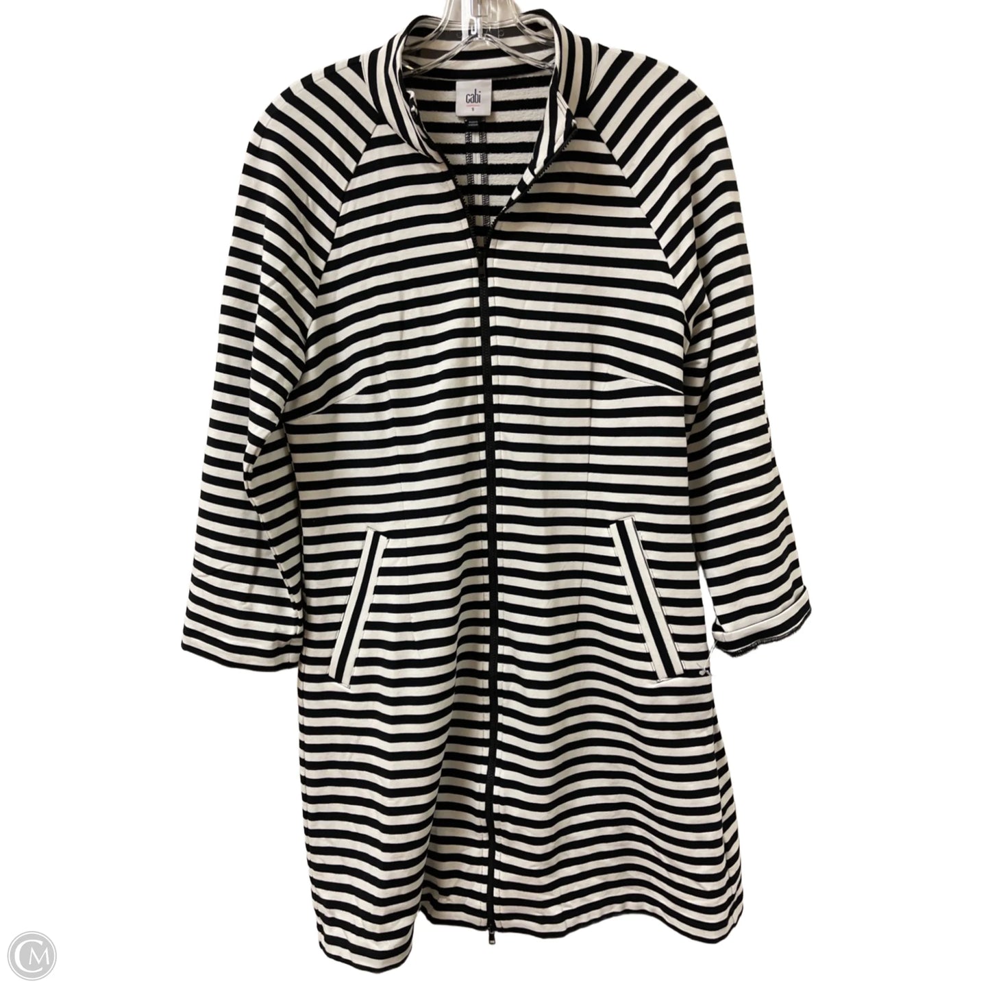 Jacket Other By Cabi In Striped Pattern, Size: S