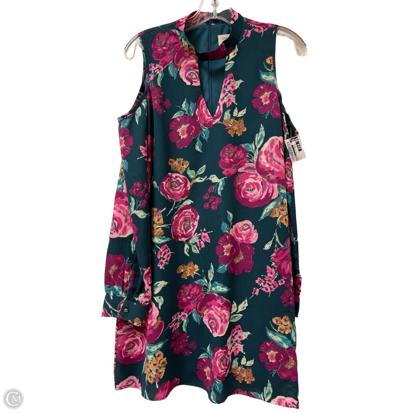 Dress Casual Midi By Everly In Green, Size: L