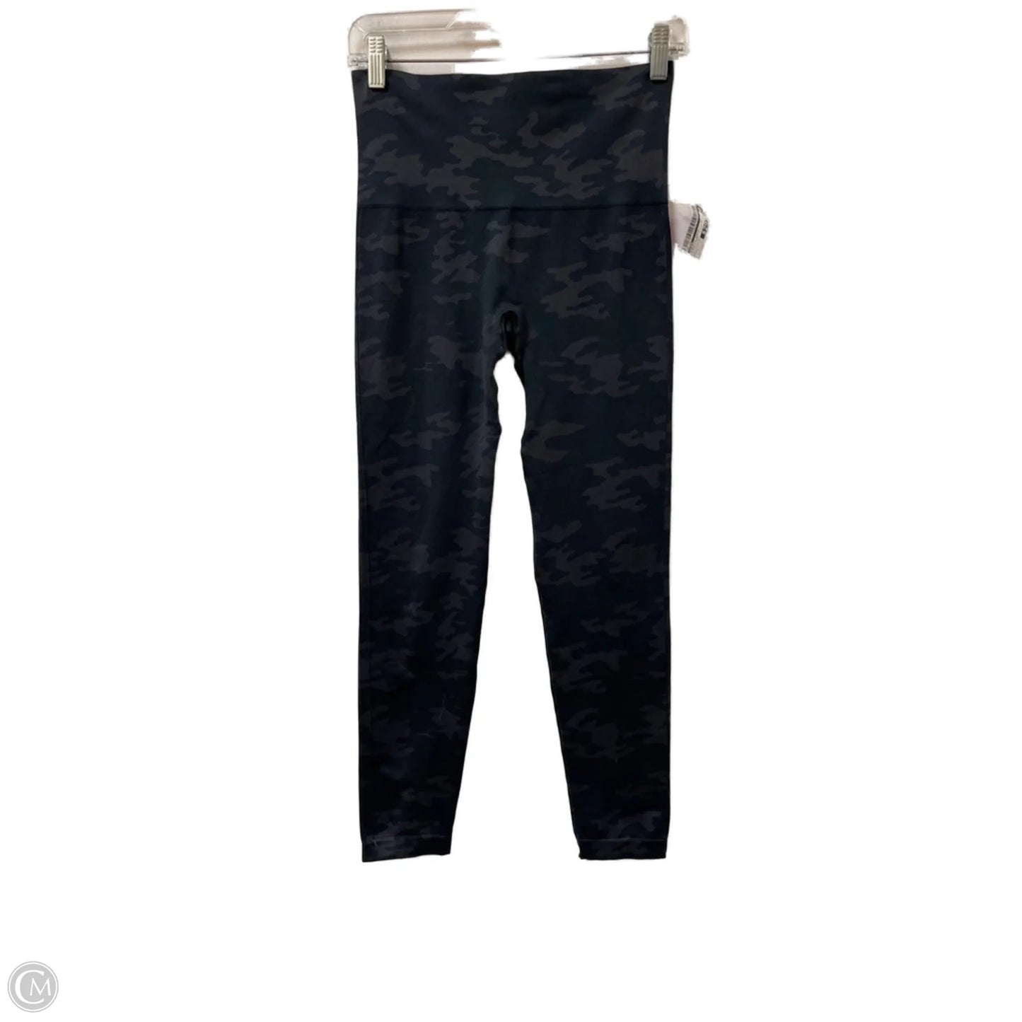 Athletic Pants By Spanx In Black & Grey, Size: L