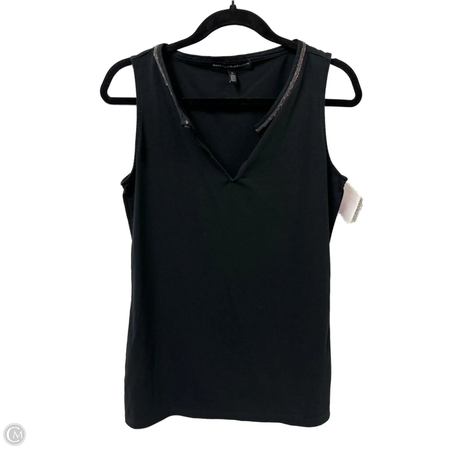 Top Sleeveless By White House Black Market In Black, Size: M