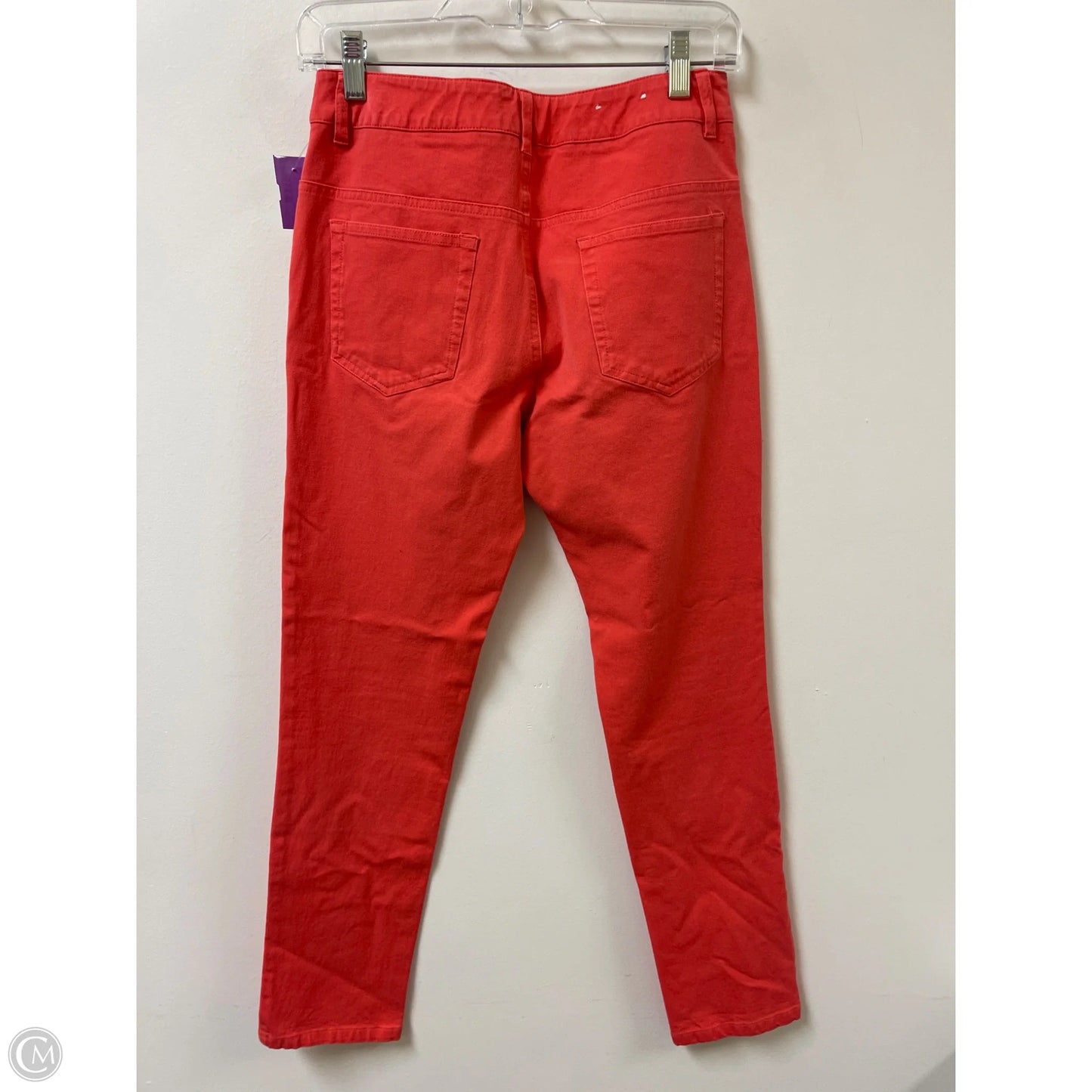 Pants Cropped By Clothes Mentor In Orange, Size: 4