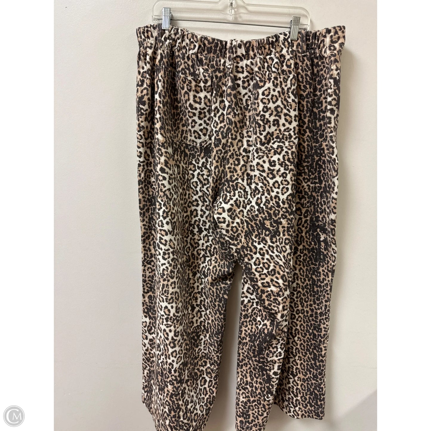 Jeans Boyfriend By Clothes Mentor In Animal Print, Size: 22