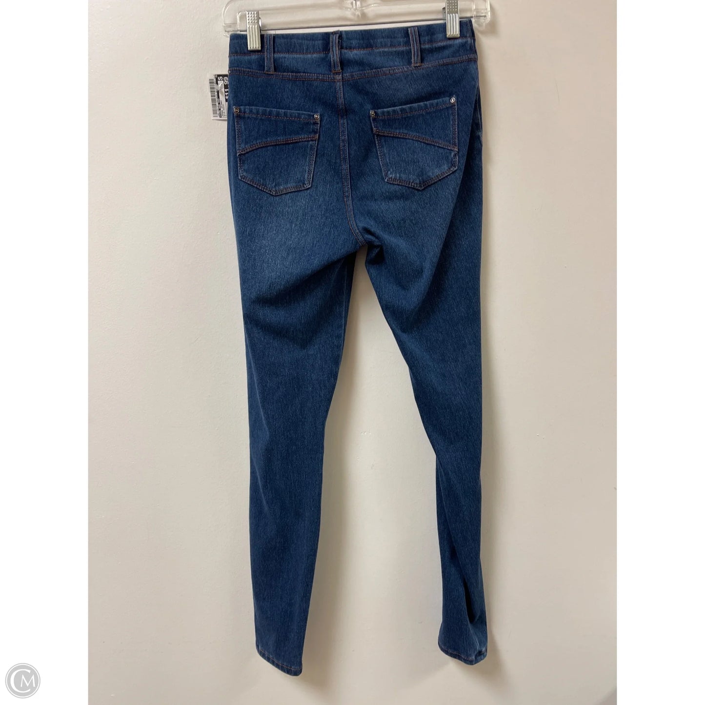Jeans Skinny By Time And Tru In Blue Denim, Size: 4