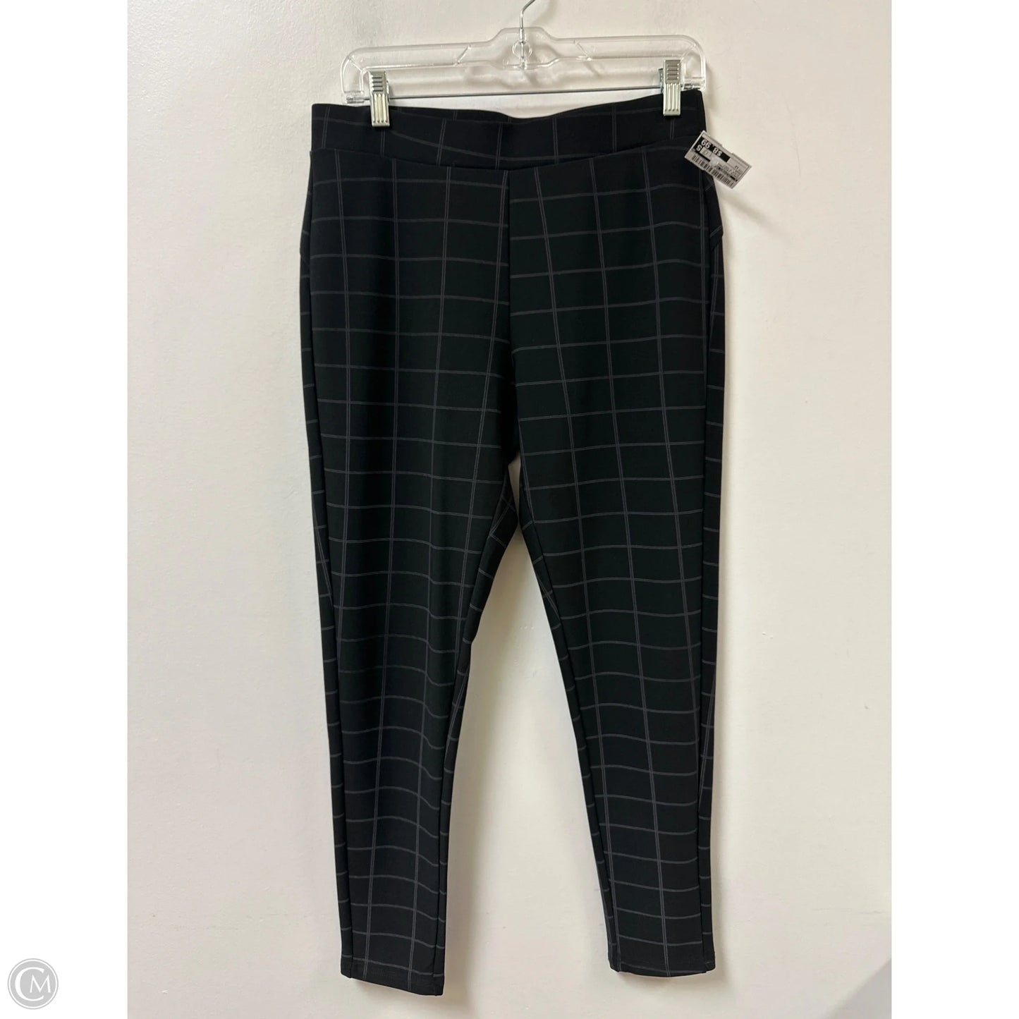 Pants Leggings By Clothes Mentor In Black & Grey, Size: 12