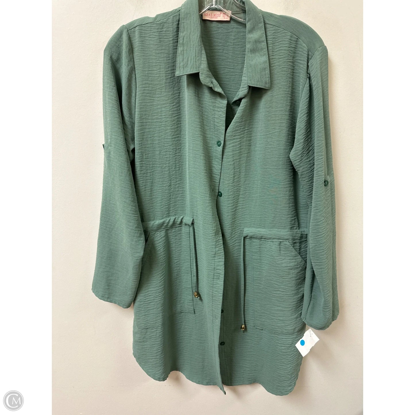 Coat Other By Clothes Mentor In Green, Size: M