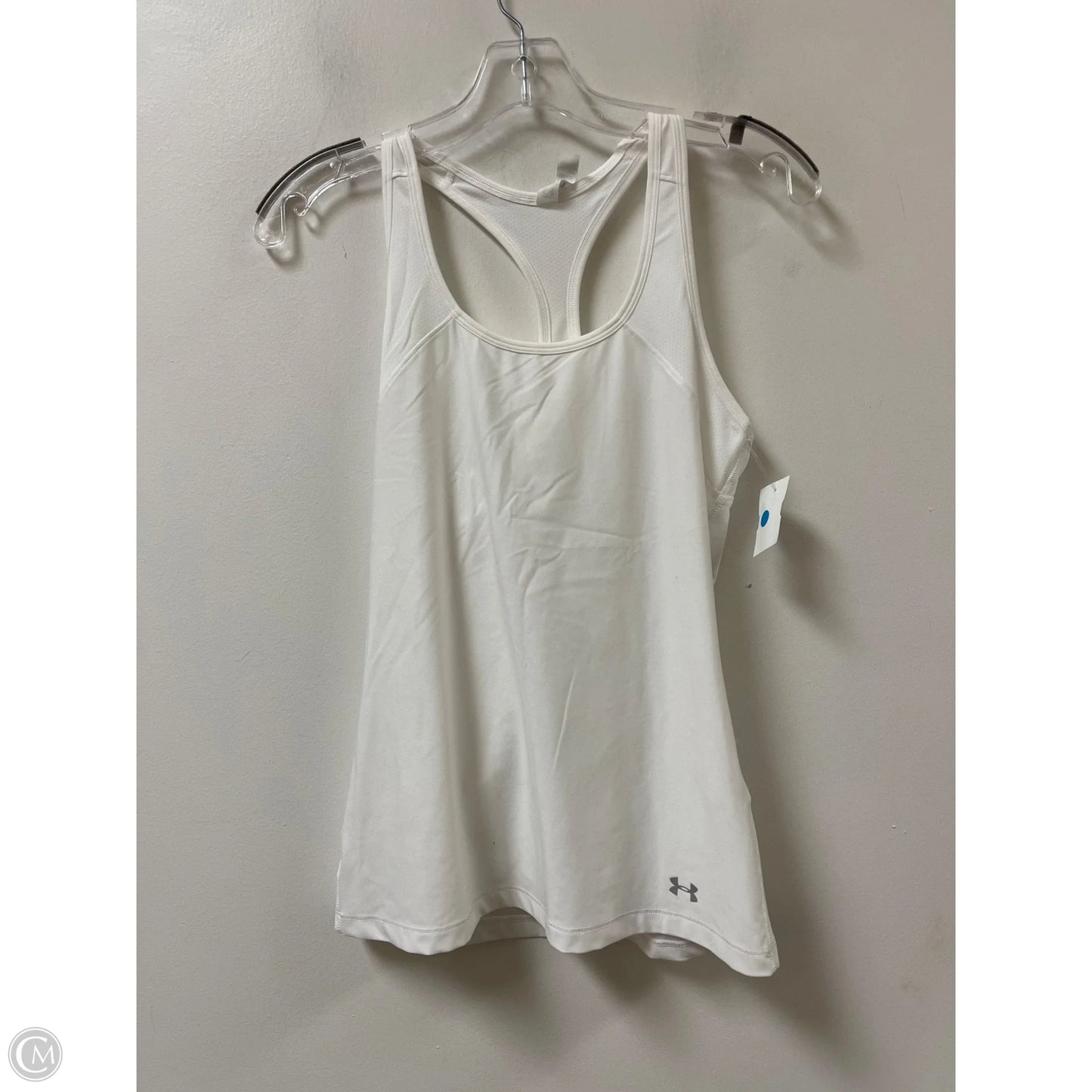Athletic Tank Top By Under Armour In White, Size: Xs