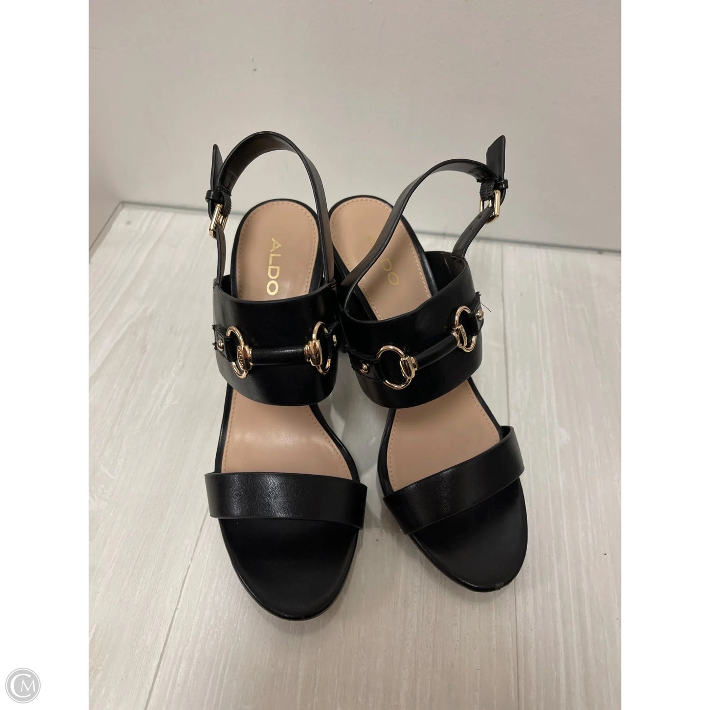 Shoes Heels Stiletto By Aldo In Black, Size: 7.5