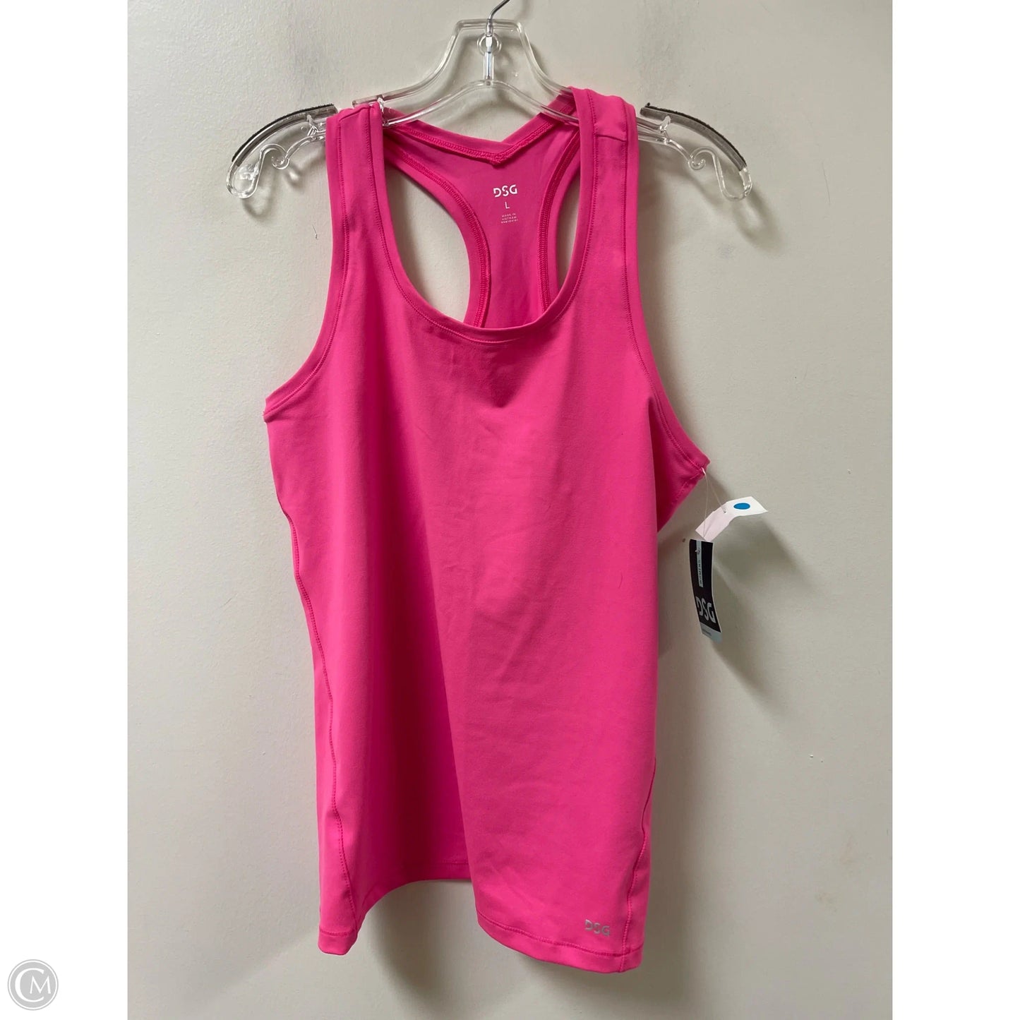 Athletic Tank Top By Dsg Outerwear In Pink, Size: L