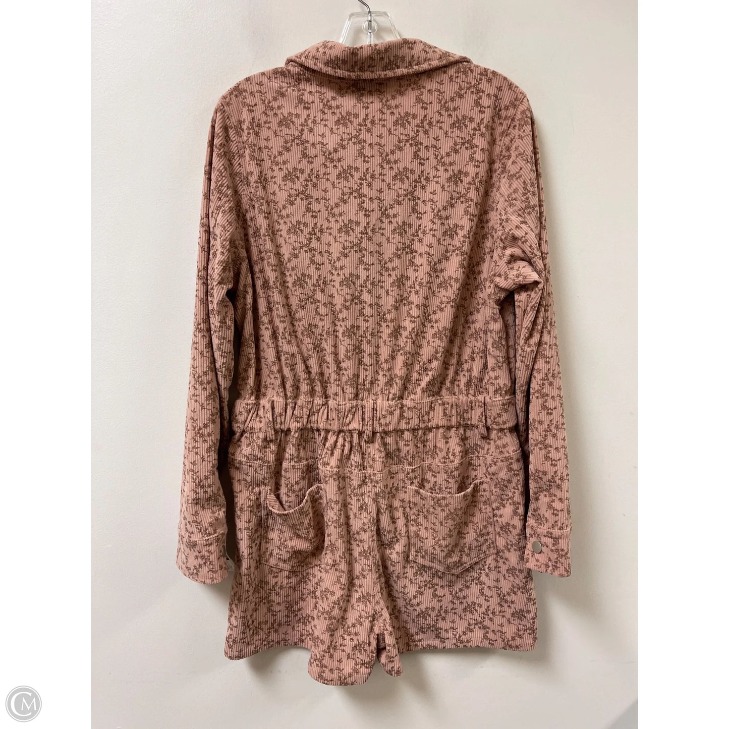 Romper By Clothes Mentor In Peach, Size: L