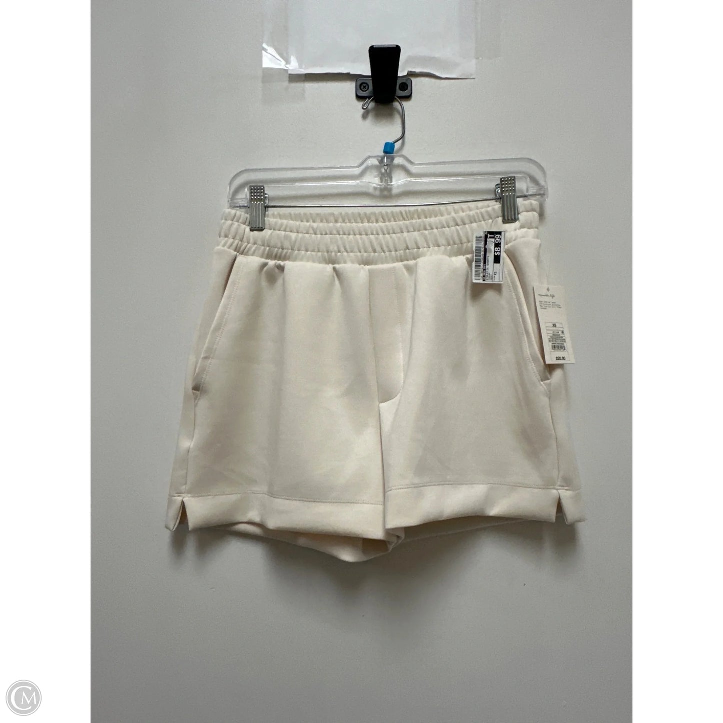 Athletic Shorts By A New Day In Cream, Size: Xs