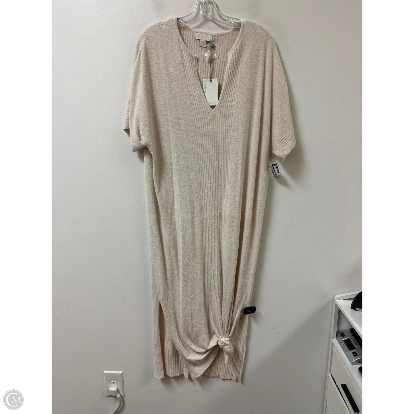 Dress Casual Maxi By Barefoot Dreams In Cream, Size: Osfm