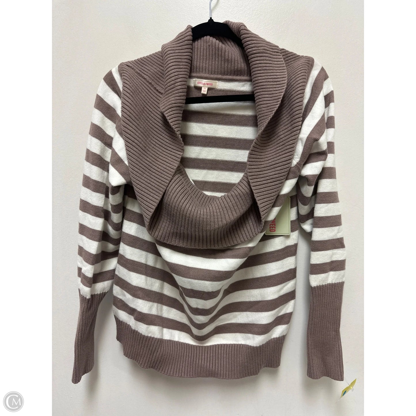 Sweater By Clothes Mentor In Striped Pattern, Size: 2x