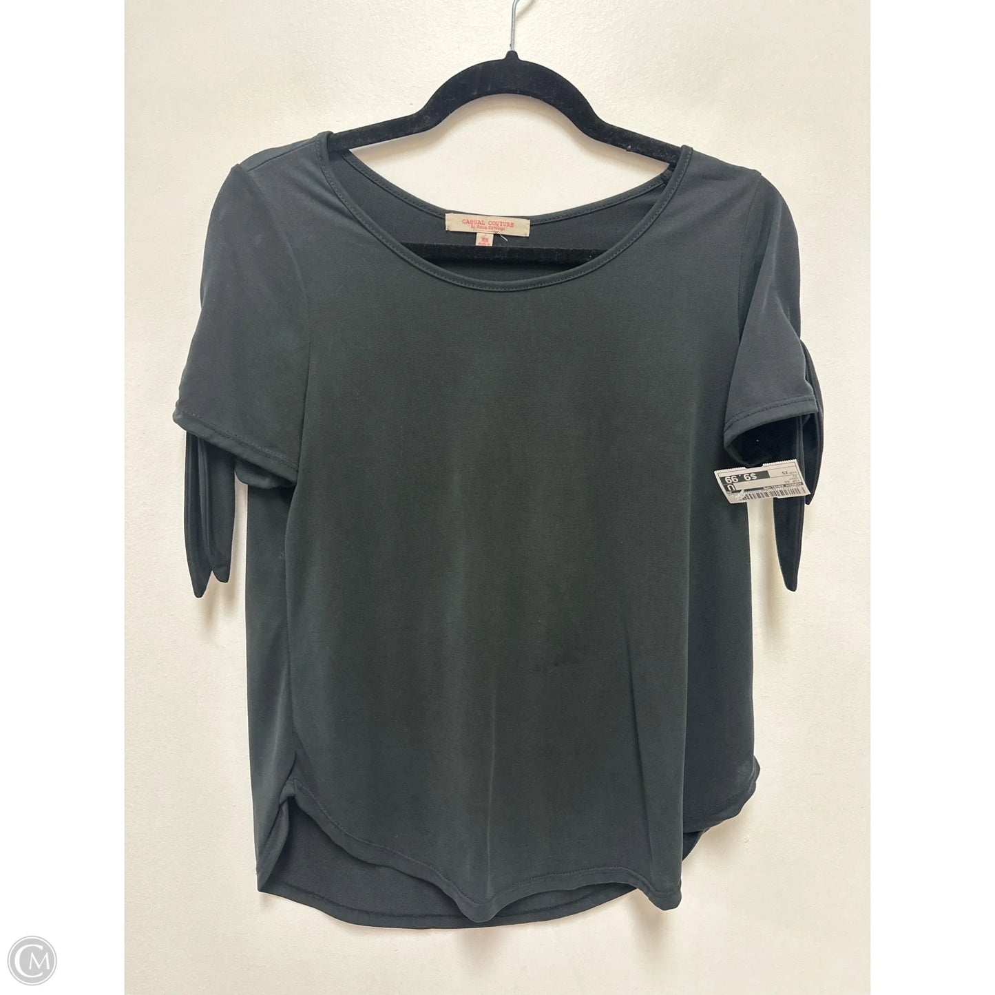 Top Short Sleeve By Green Envelope In Grey, Size: Xs