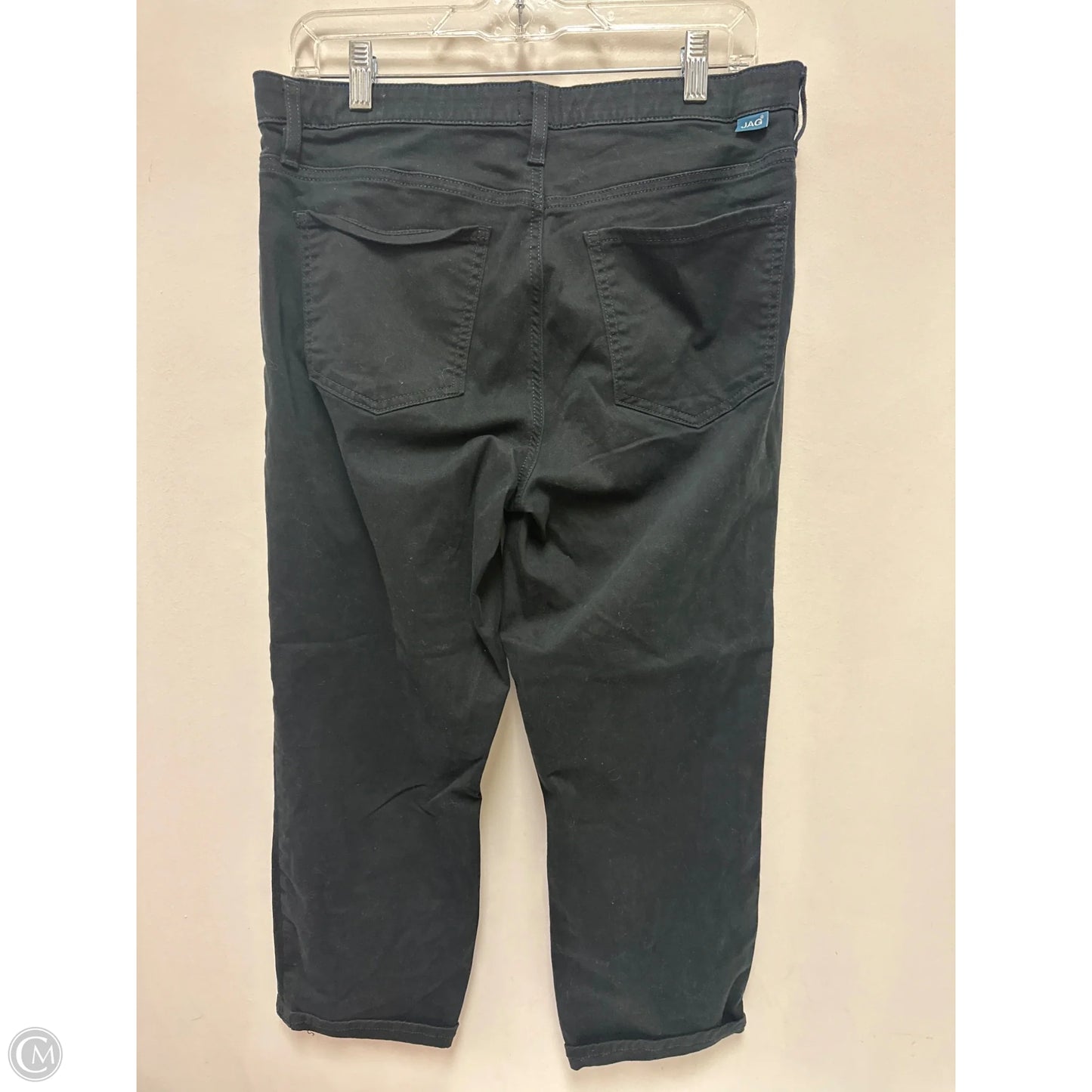 Jeans Straight By Jag In Black, Size: 12