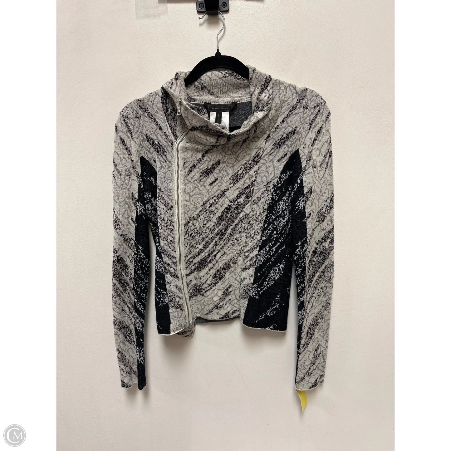 Sweater Cardigan By Bcbgmaxazria In Grey, Size: Xs