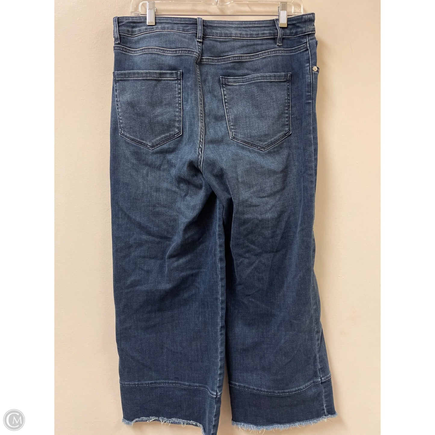Jeans Cropped By J. Jill In Blue Denim, Size: 8