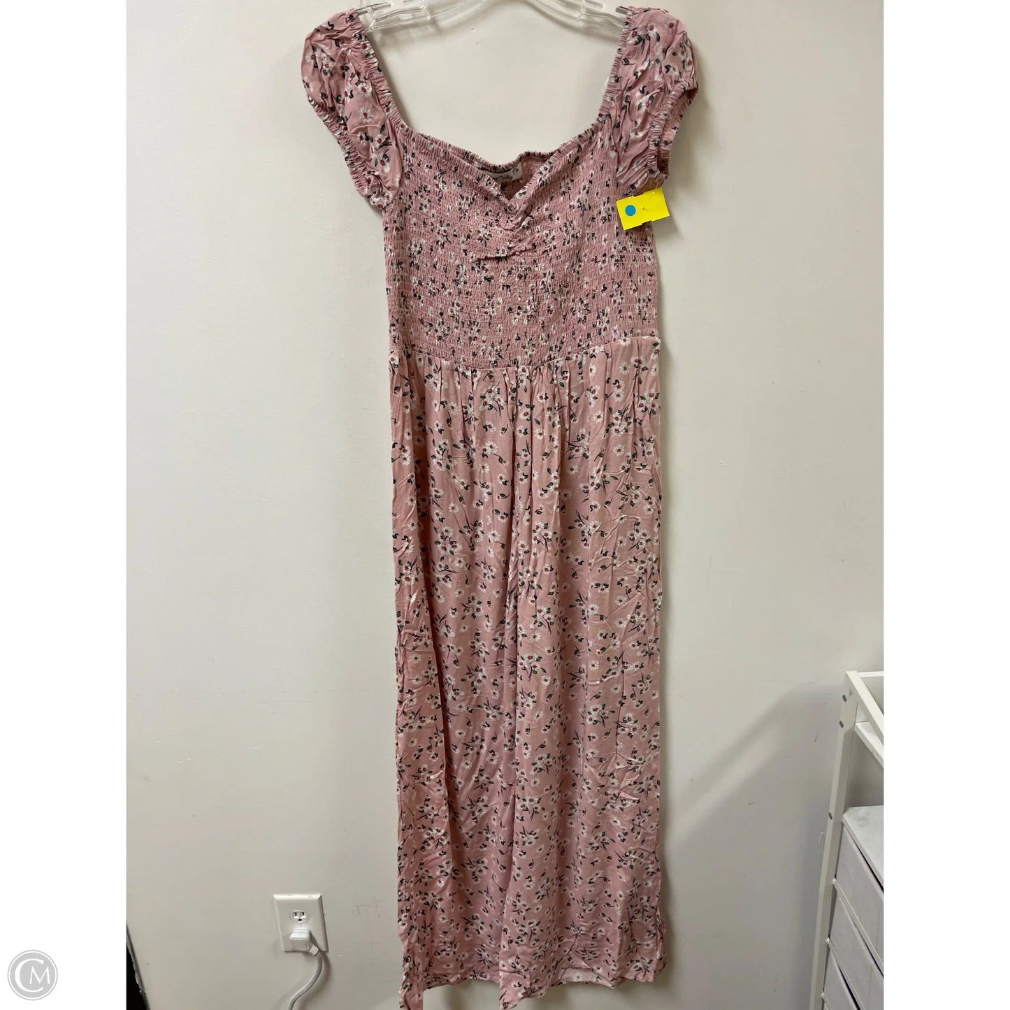 Dress Casual Maxi By Clothes Mentor In Pink, Size: Xl