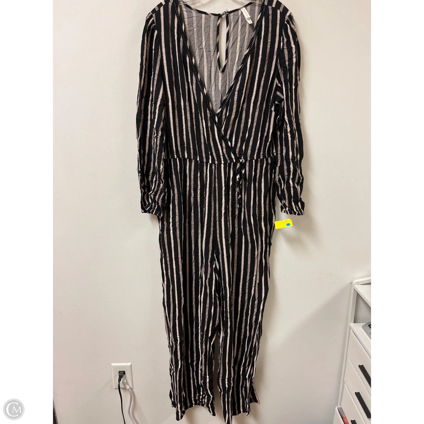 Jumpsuit By Xhilaration In Striped Pattern, Size: Xl