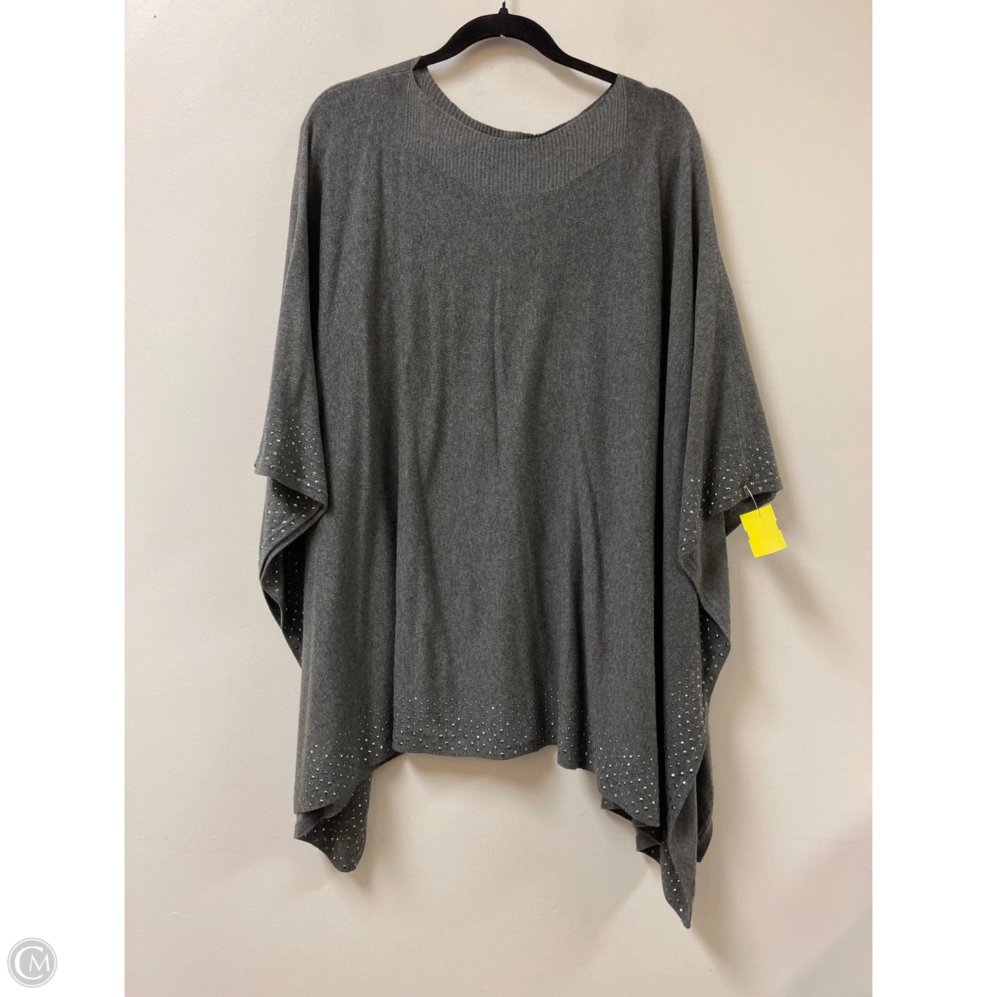 Sweater By Chicos In Grey, Size: Xl
