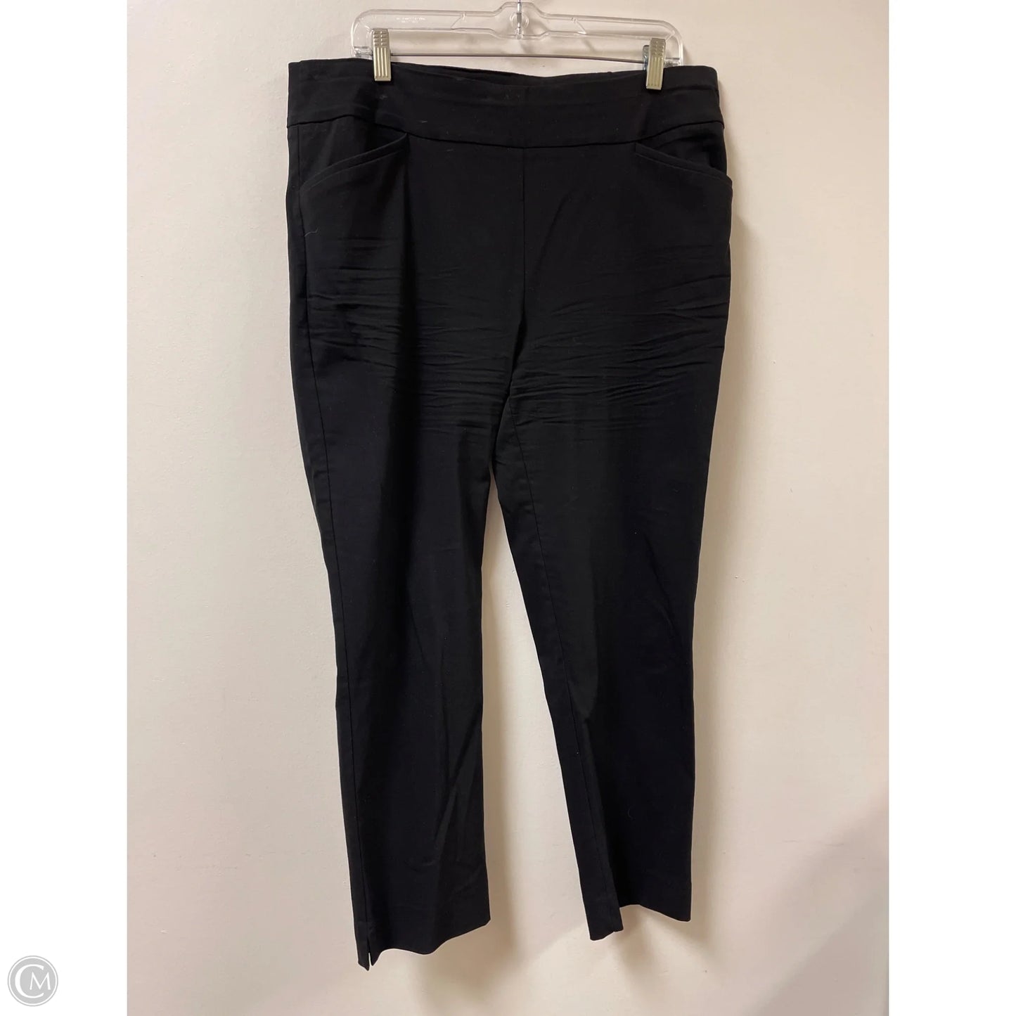 Pants Dress By Chicos In Black, Size: 14