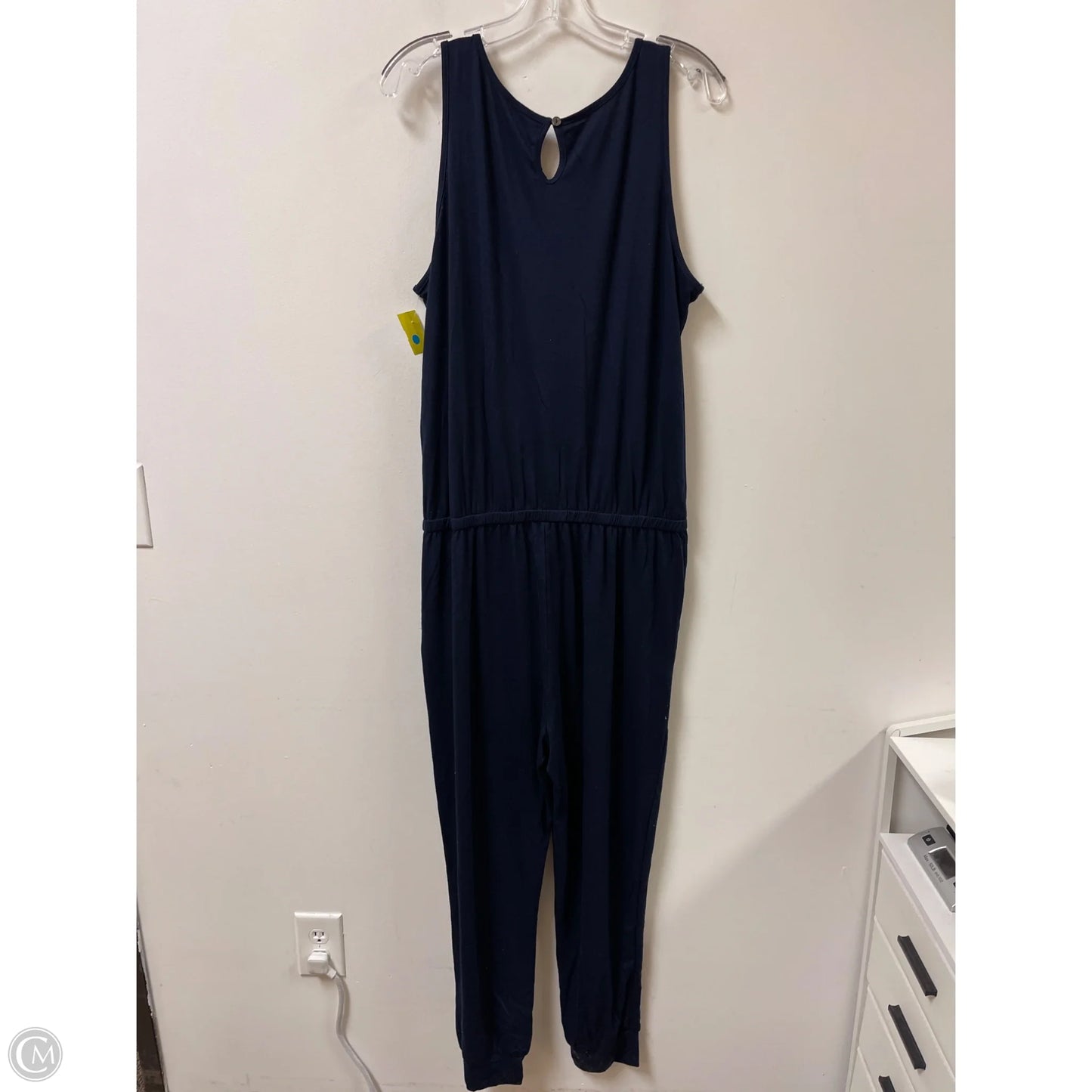 Jumpsuit By Clothes Mentor In Navy, Size: Xl