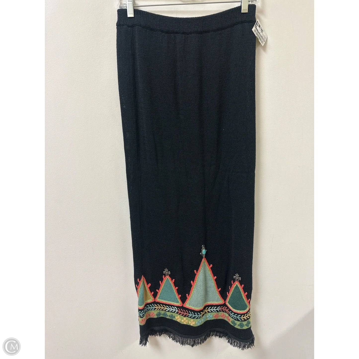 Skirt Maxi By Double D Ranch In Black, Size: 2
