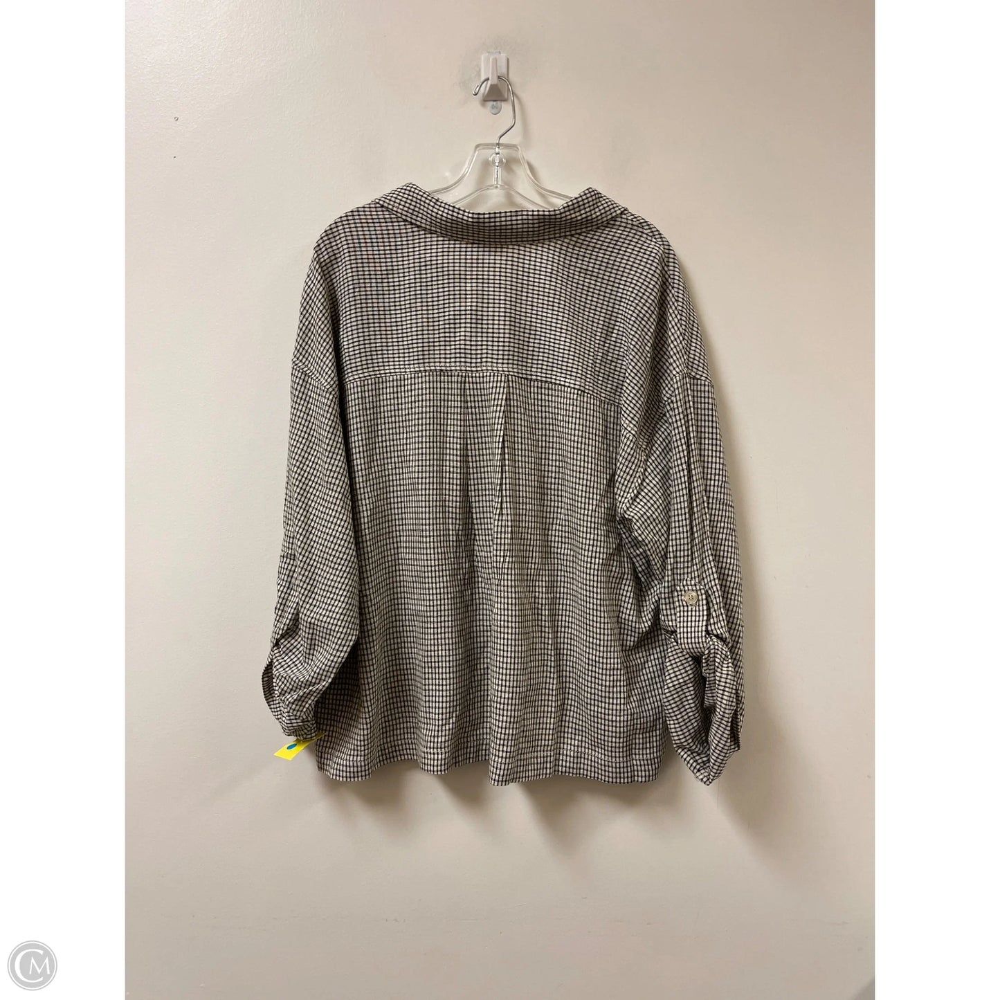 Top Long Sleeve By Max Studio In Black, Size: Xl