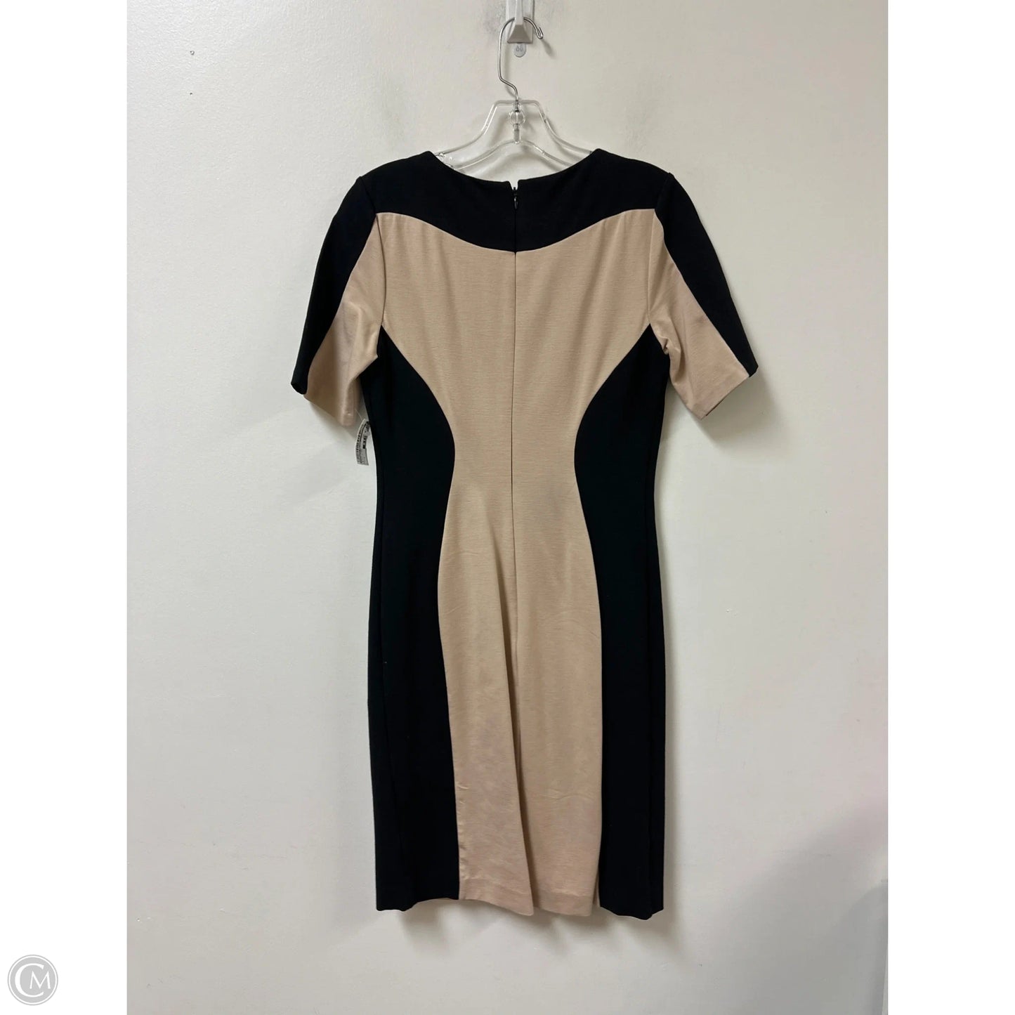 Dress Work By Antonio Melani In Black & Tan, Size: S