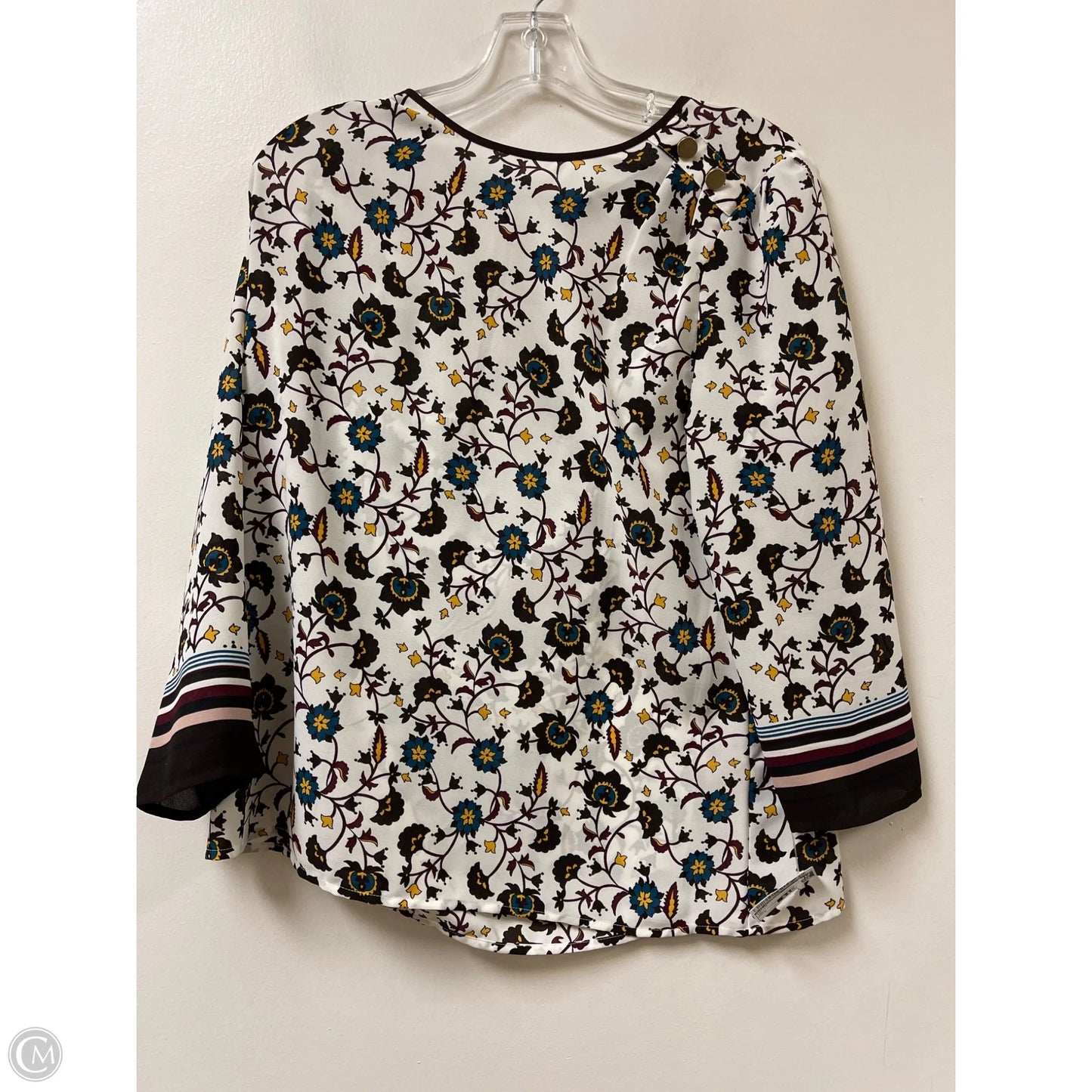 Top Long Sleeve By Liz Claiborne In Multi-colored, Size: S