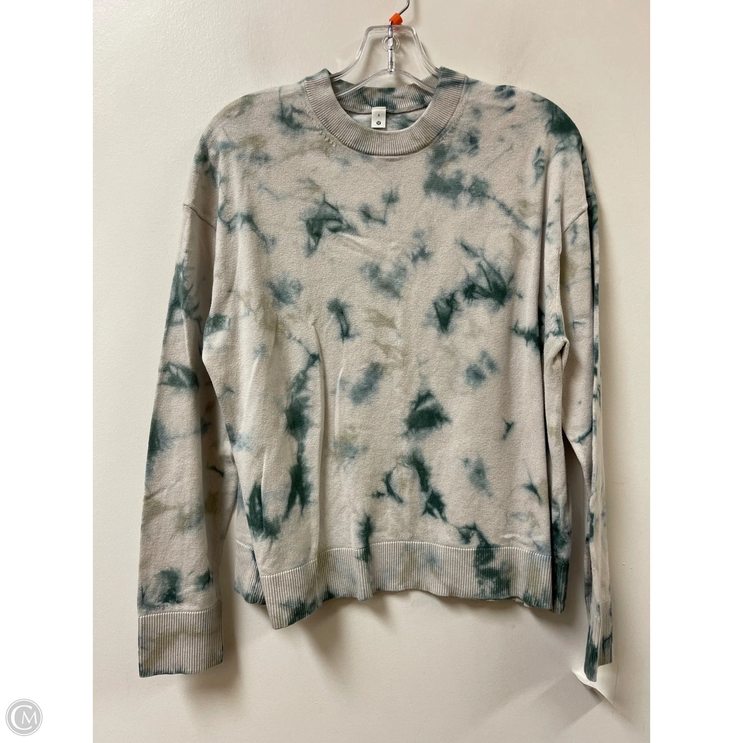 Sweater By Lululemon In Tie Dye Print, Size: S