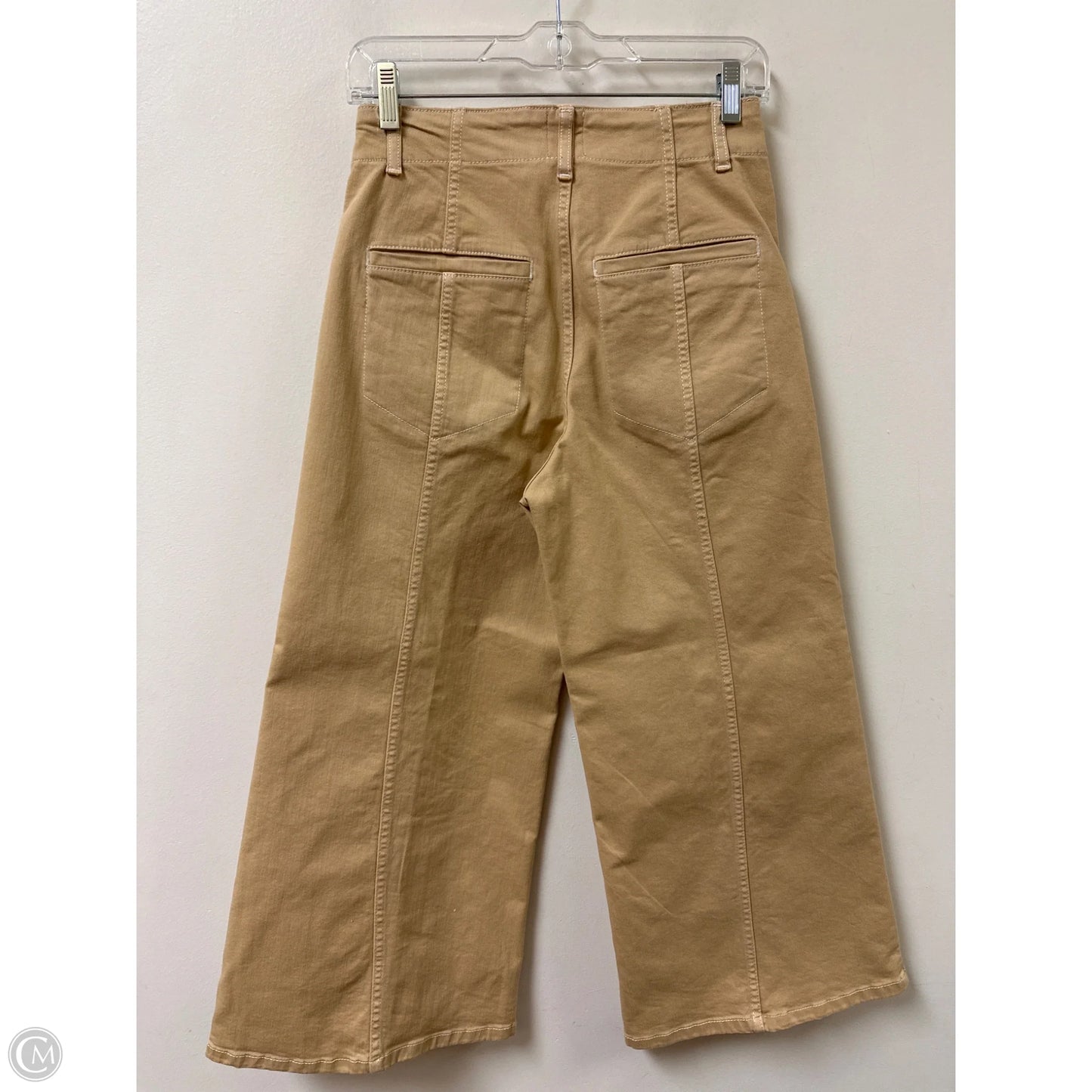 Pants Cropped By Maeve In Tan, Size: 4