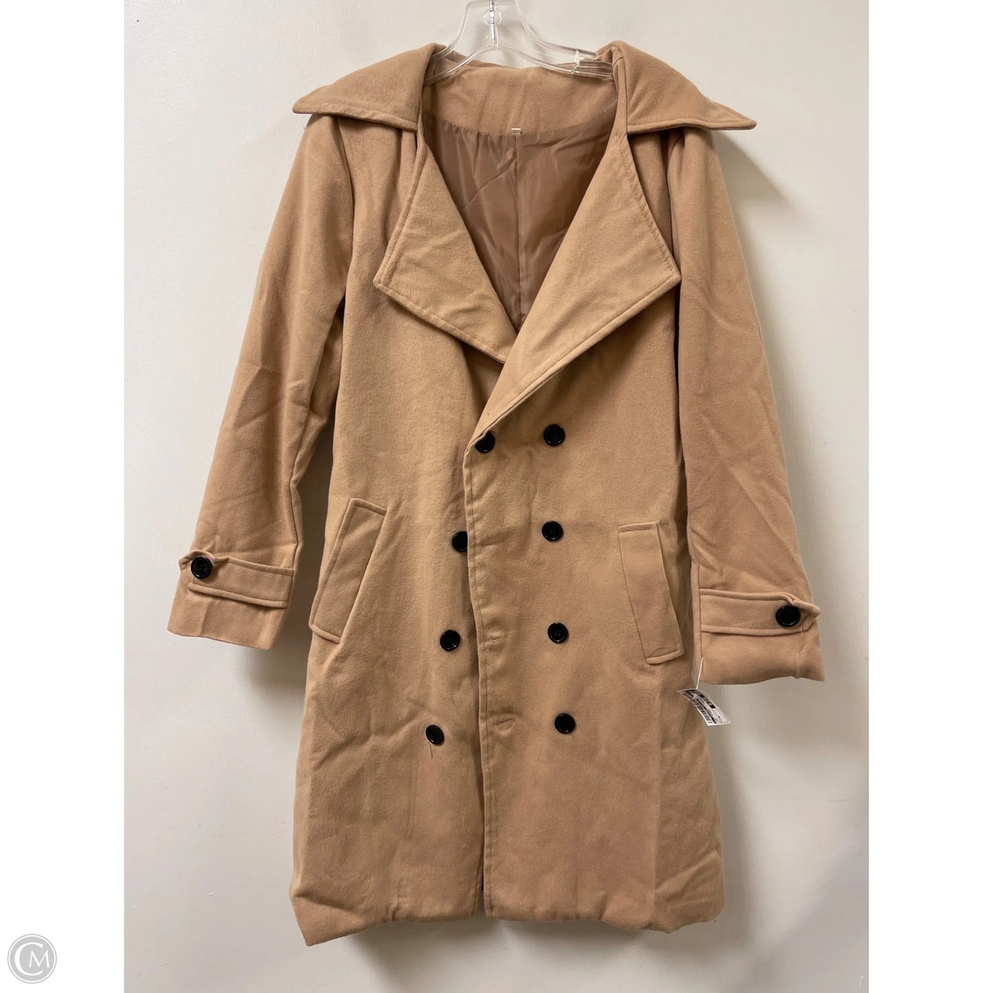 Coat Other By Clothes Mentor In Tan, Size: M