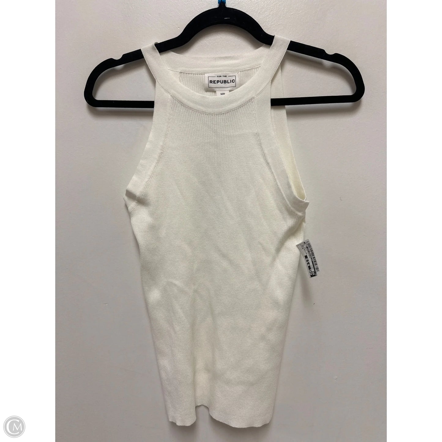 Top Sleeveless By For The Republic In Cream, Size: M