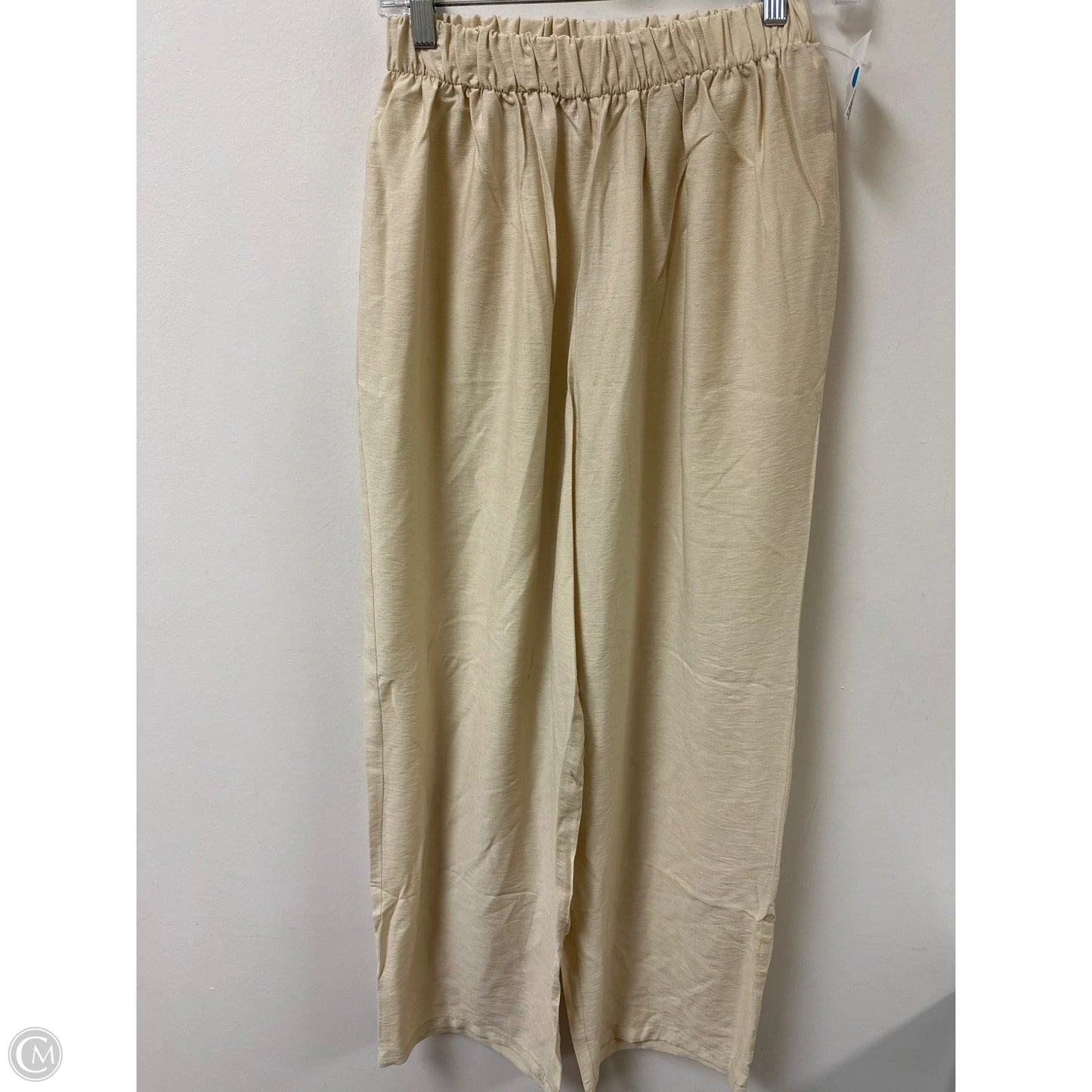 Pants Dress By Clothes Mentor In Cream, Size: 12