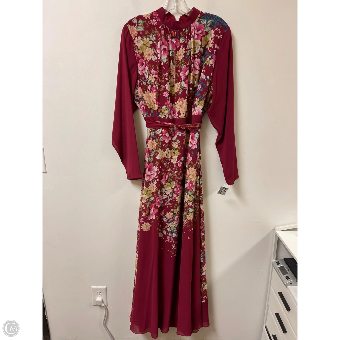 Dress Casual Maxi By Clothes Mentor In Floral Print, Size: Xl