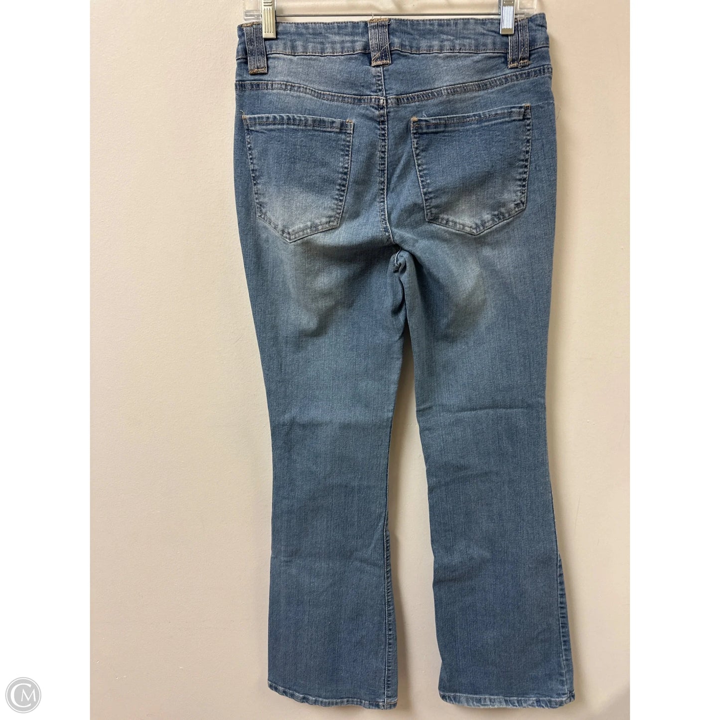 Jeans Boot Cut By D Jeans In Blue Denim, Size: 8