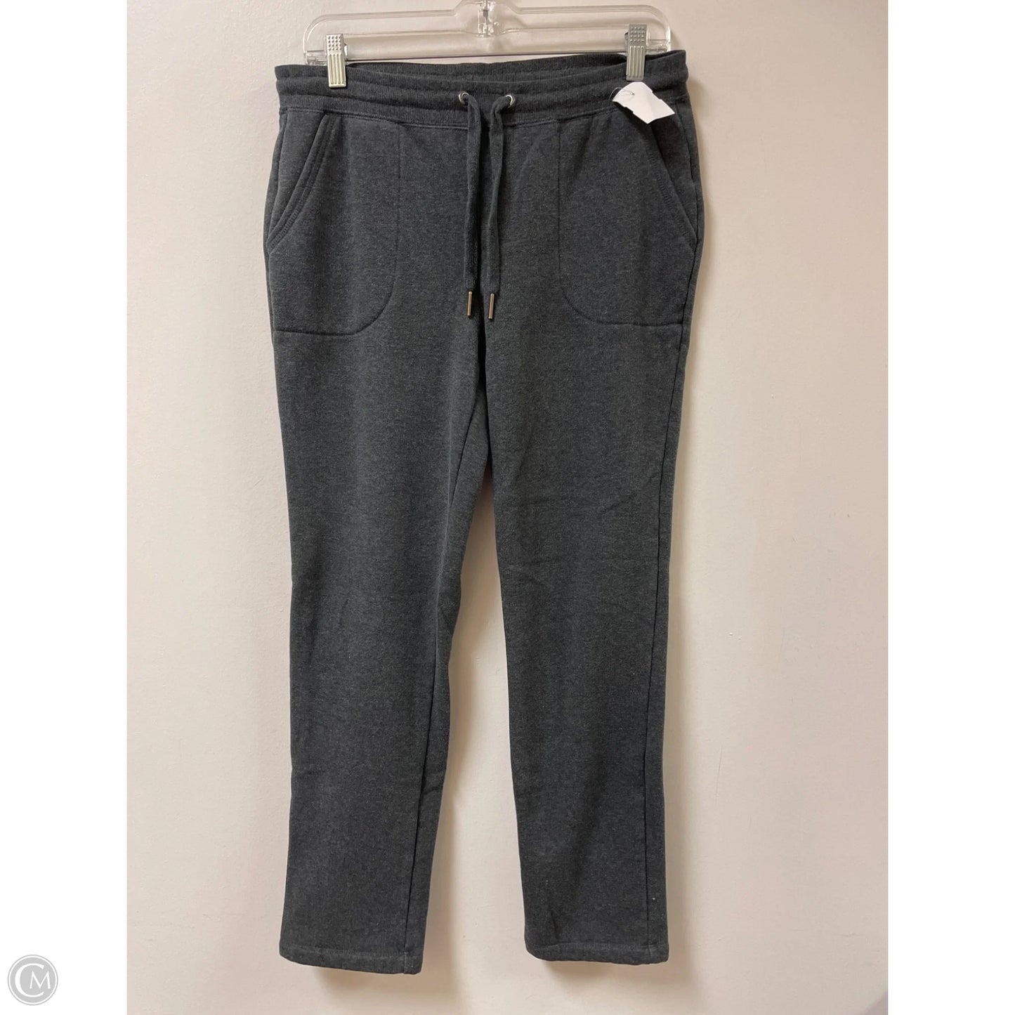 Athletic Pants By Green Tea In Grey, Size: M