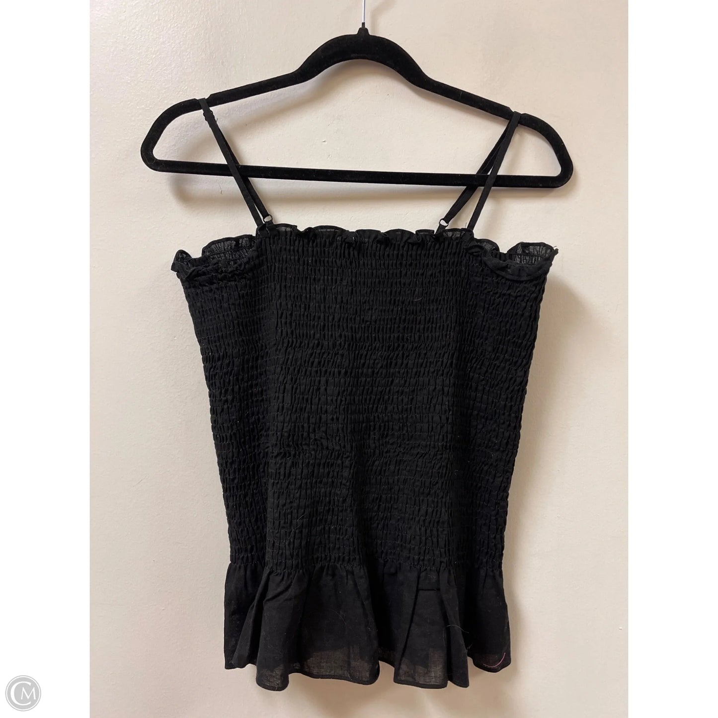Top Sleeveless By Maeve In Black, Size: M