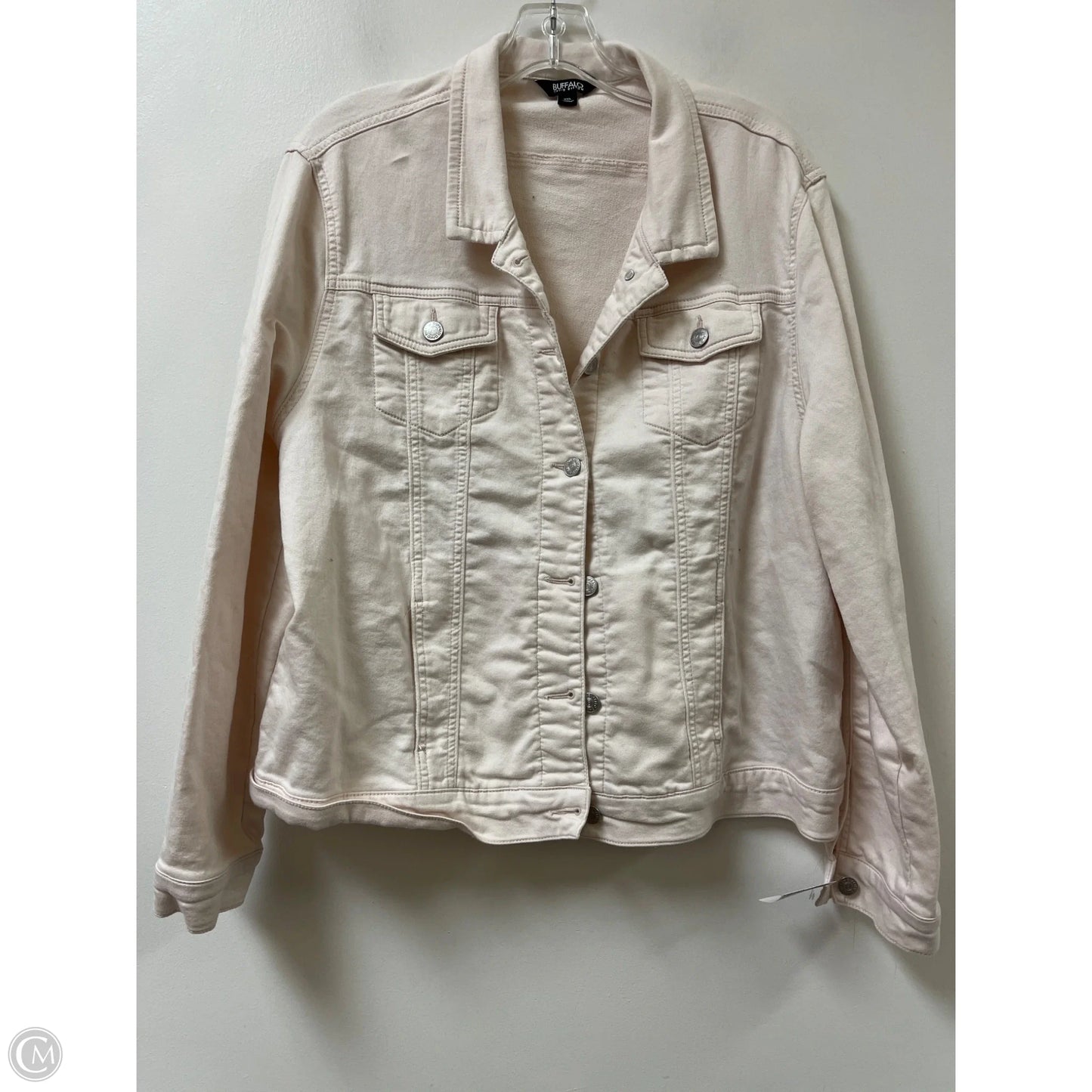 Jacket Denim By Buffalo David Bitton In Pink, Size: 1x