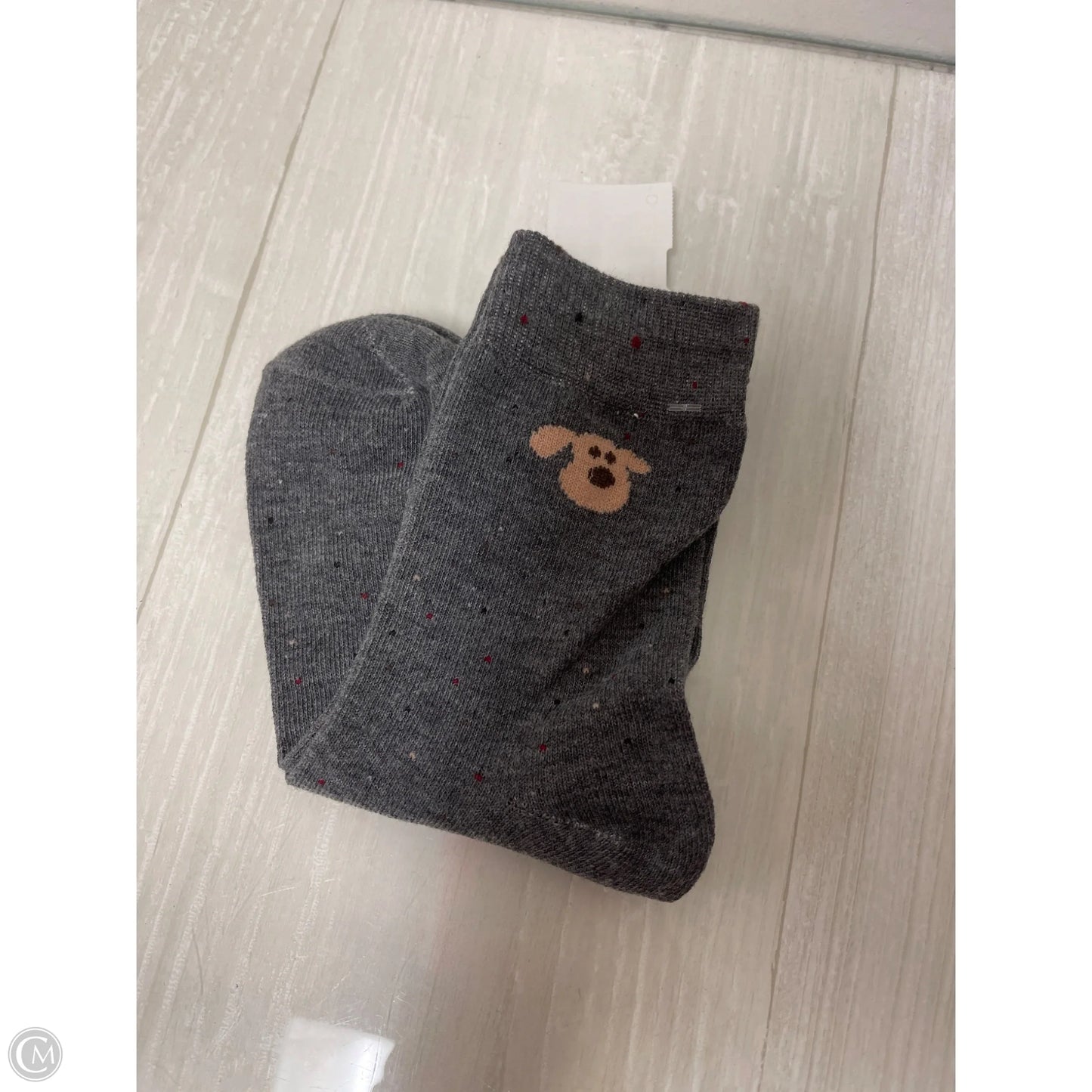 Socks By Clothes Mentor In Grey, Size: 0