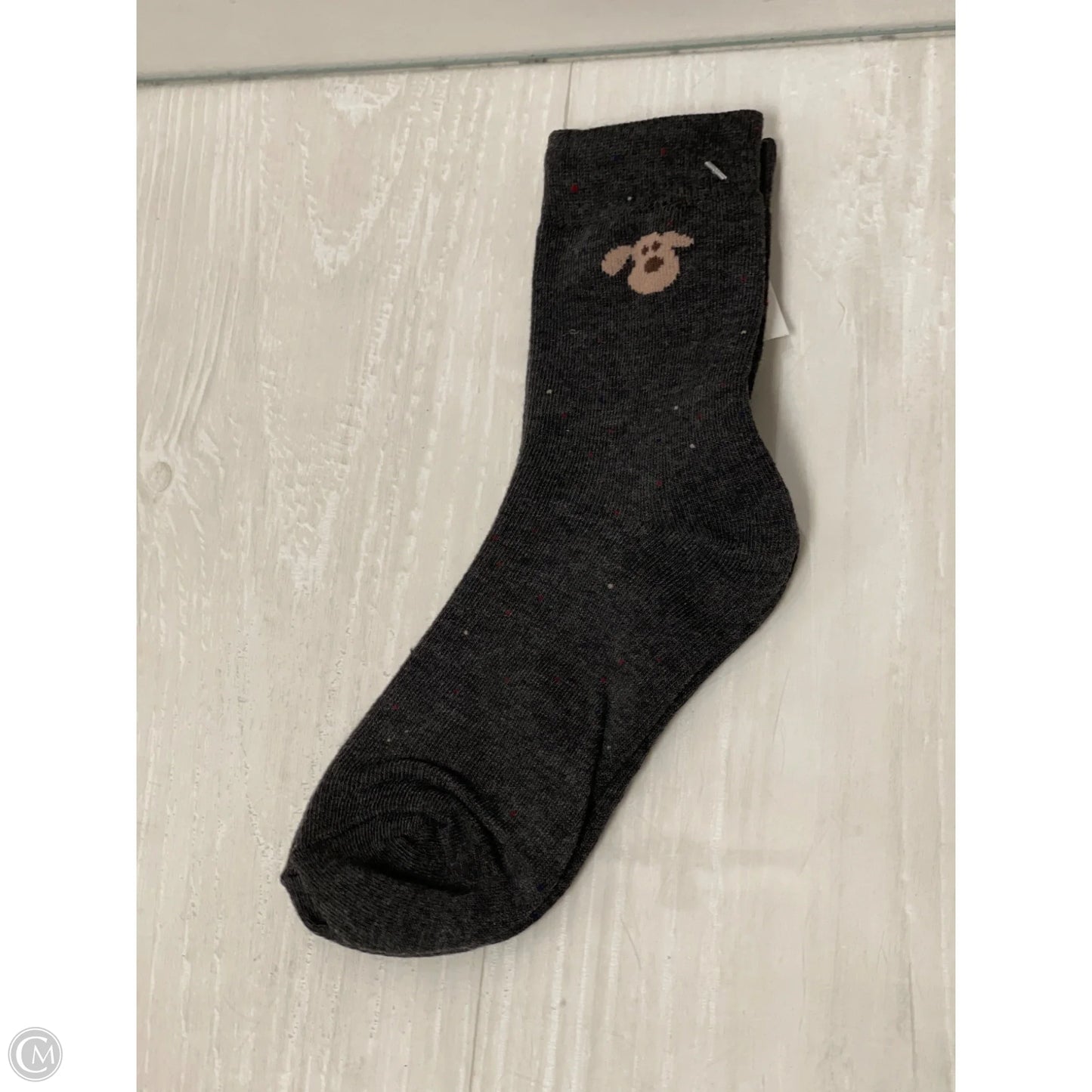 Socks By Clothes Mentor In Grey, Size: 0