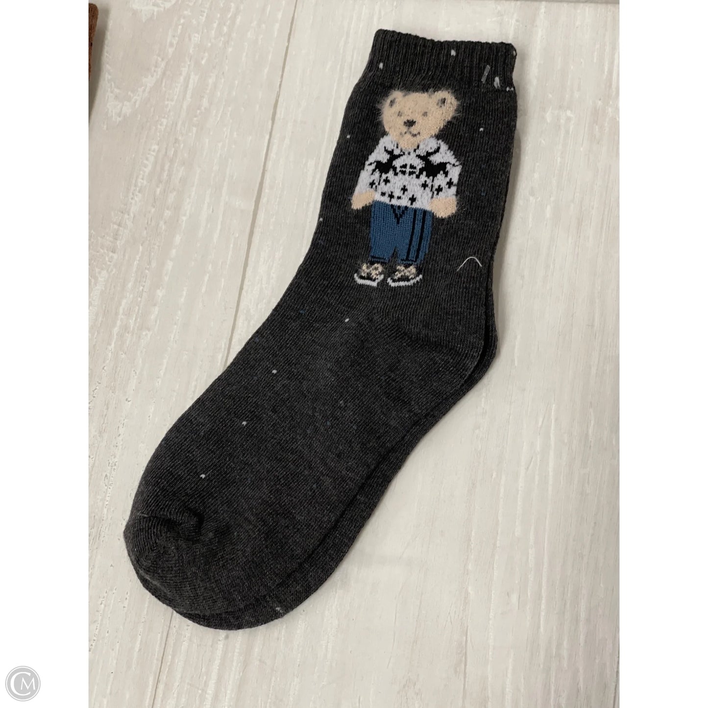 Socks By Clothes Mentor In Grey, Size: 0