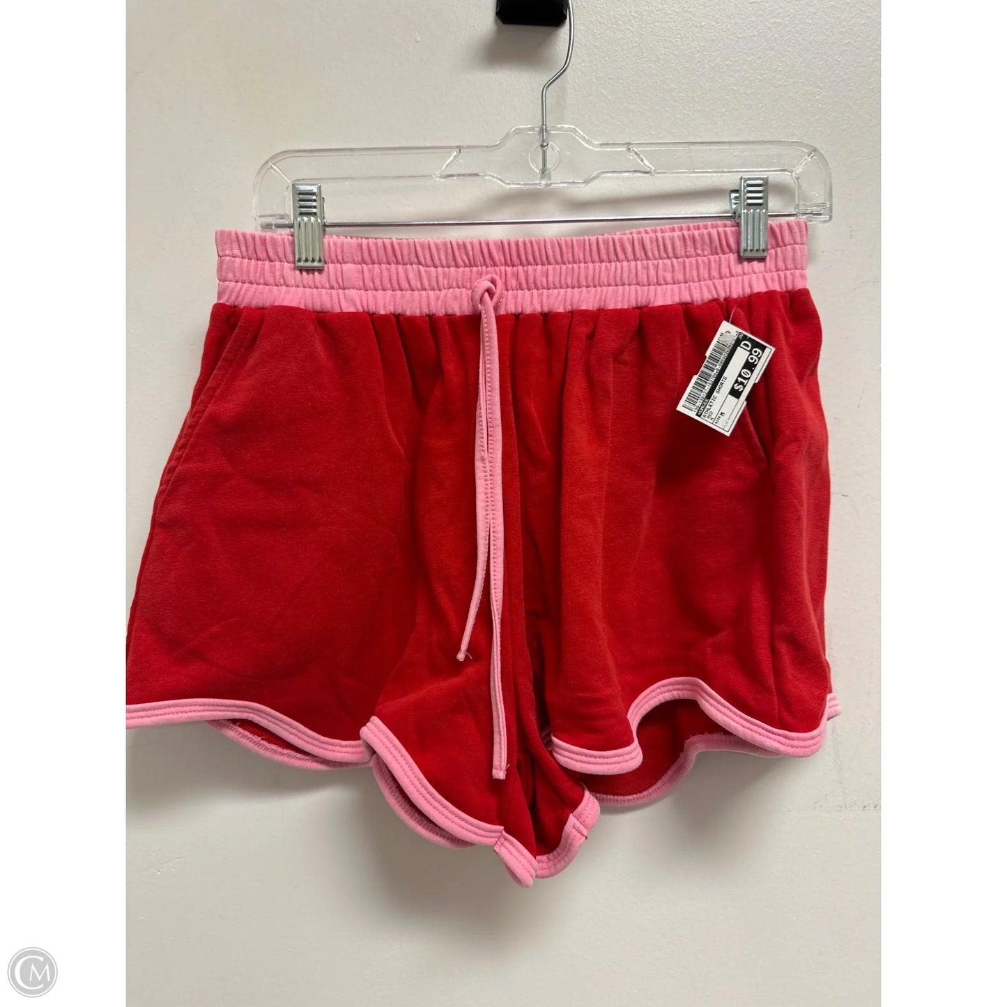 Athletic Shorts By Umgee In Red, Size: M