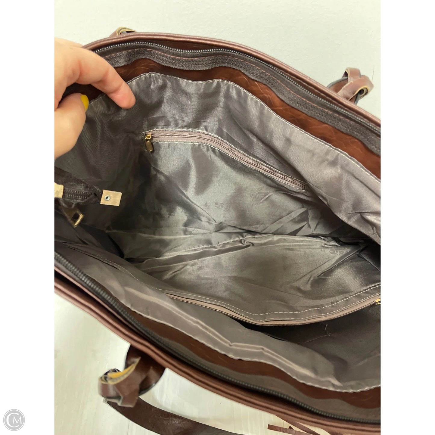 Tote By Clothes Mentor, Size: Large