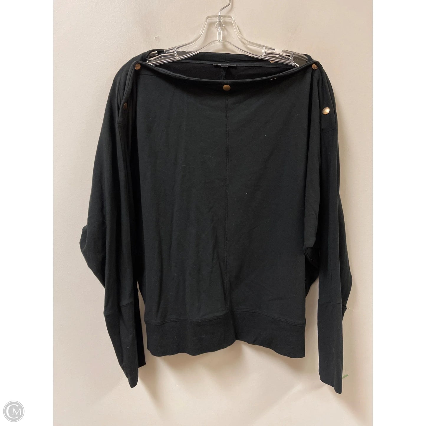 Top Long Sleeve By Stella And Dot In Black, Size: L
